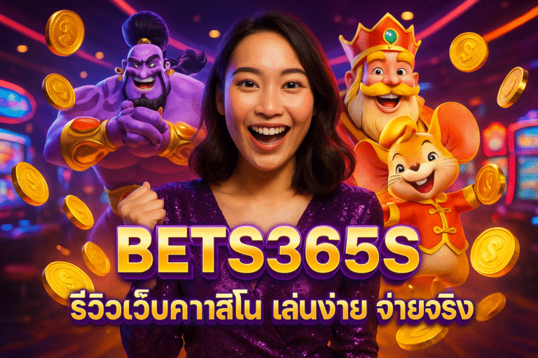 BETS365S รีวิวเว็บคาสิโน เล่นง่าย จ่ายจริง